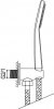 AQG zestaw prysznicowy podtynkowy Urban Flow ER236 Gun Metal 19URFER23612 24H